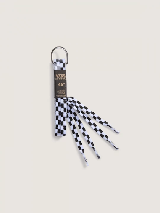 Obrázek produktu Vans - Checkerboard Vans Fat Shoe Laces, Man, Black