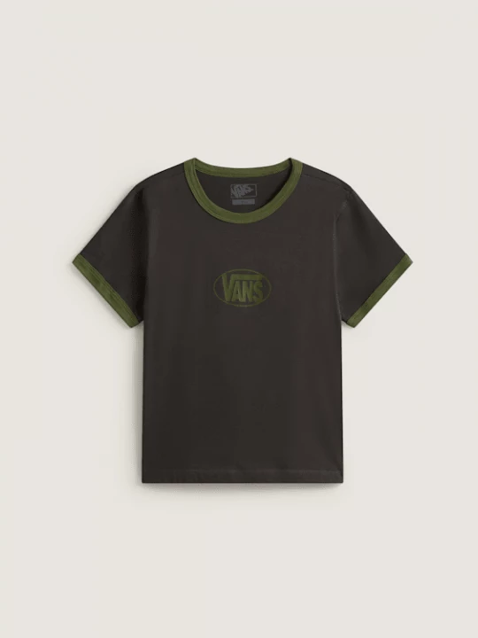 Obrázek produktu Vans - Circle V Ringer Tee, Woman, Black