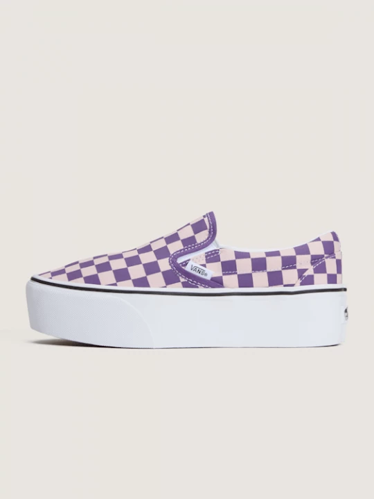 Obrázek produktu Vans - Classic Slip-On Platform Shoes, Man, Purple
