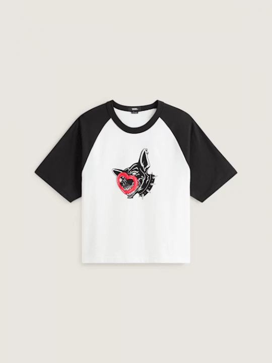 Obrázek produktu Vans - Dayana Dog Face Short T-Shirt, Man, White