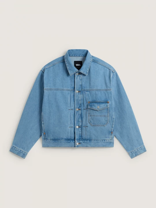Obrázek produktu Vans - Denim Trucker Jacket LIGHT STONEWASH, Man, Blue