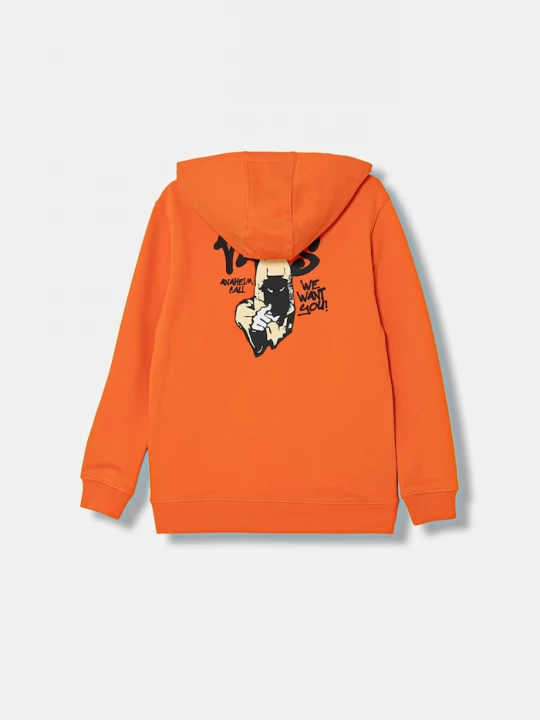 Obrázek produktu Vans Dětská bavlněná mikina Vans oranžová