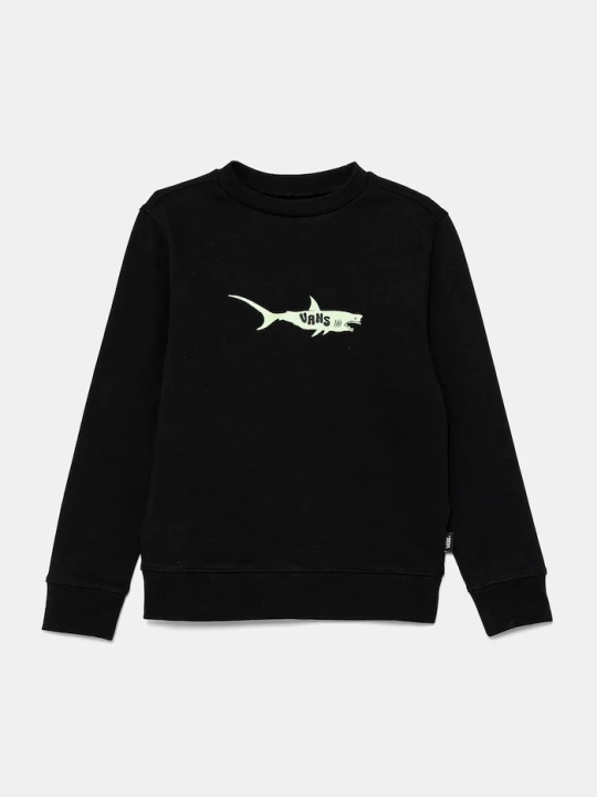 Obrázek produktu Vans Dětská bavlněná mikina The Pack Crew černá