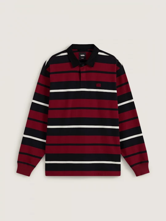 Obrázek produktu Vans - Fly High Long Sleeve Rugby Shirt, Man, Burgundy