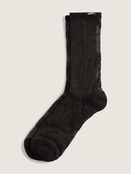 Obrázek produktu Vans - Hazy Sheer Crew Socks (1 pair), Man, Black, Size: M (38.5-42​)