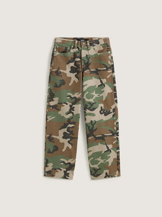 Obrázek produktu Vans - Kids Check-5 Baggy AOP Denim Pants (8-14 years), Green