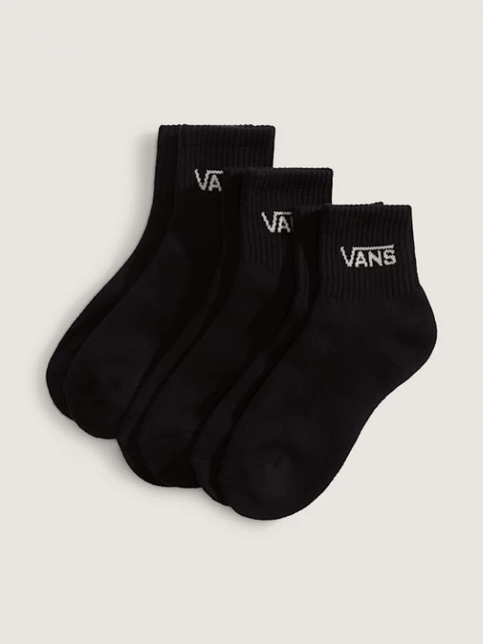 Obrázek produktu Vans - Kids Classic Half Crew Socks (3 Pairs), Black, Size: XS (31-34)