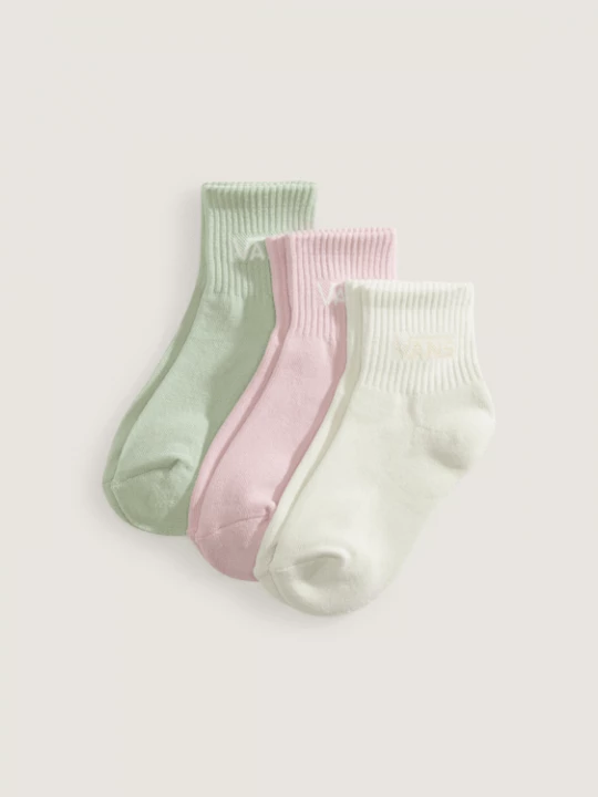Obrázek produktu Vans - Kids Classic Half Crew Socks (3 Pairs), White, Size: XS (31-34)