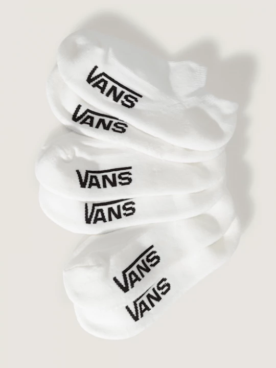 Obrázek produktu Vans - Kids Classic Kick Socks, White, Size: XXS (27-30.5​​)