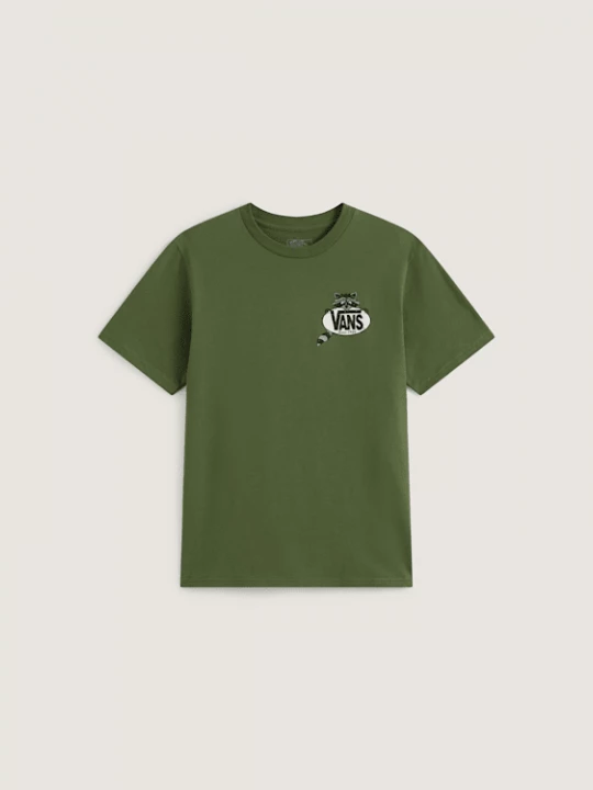 Obrázek produktu Vans - Kids Dumpster Raccoon T-Shirt (8-14 years), Green