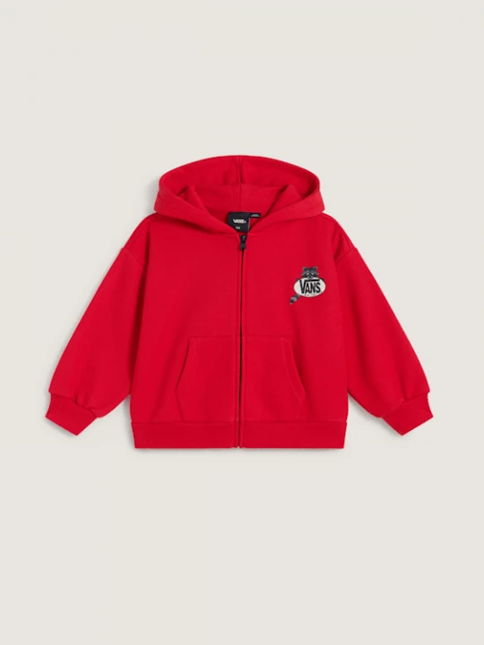 Obrázek produktu Vans - Kids Dumpster Raccoon Zip Hoodie (2-8 years), Red