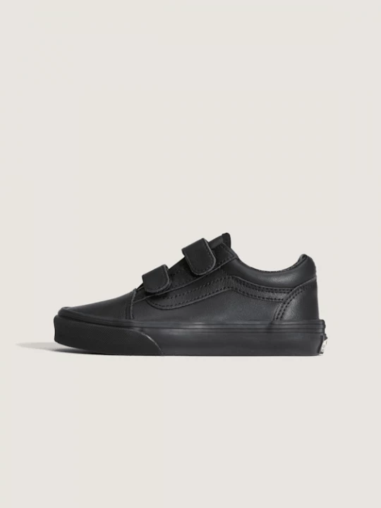 Obrázek produktu Vans - Kids Old Skool Hook and Loop Classic Tumble Shoes (4-8 Years), Black