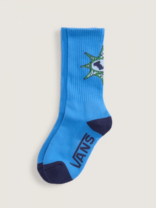 Obrázek produktu Vans - Kids Ticker Crew Socks (1 Pair), Blue, Size: XS (31-34)