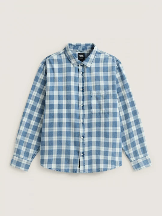 Obrázek produktu Vans - Lawson Vintage Indigo LS Shirt Bleach Indigo, Man, Blue
