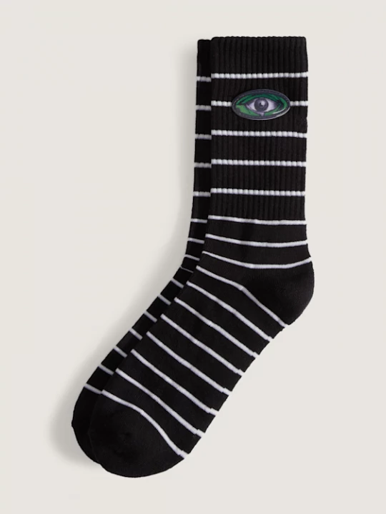 Obrázek produktu Vans - LX Wreckpack Eye Crew Socks (1 pair), Man, Black, Size: M (38.5-42​)