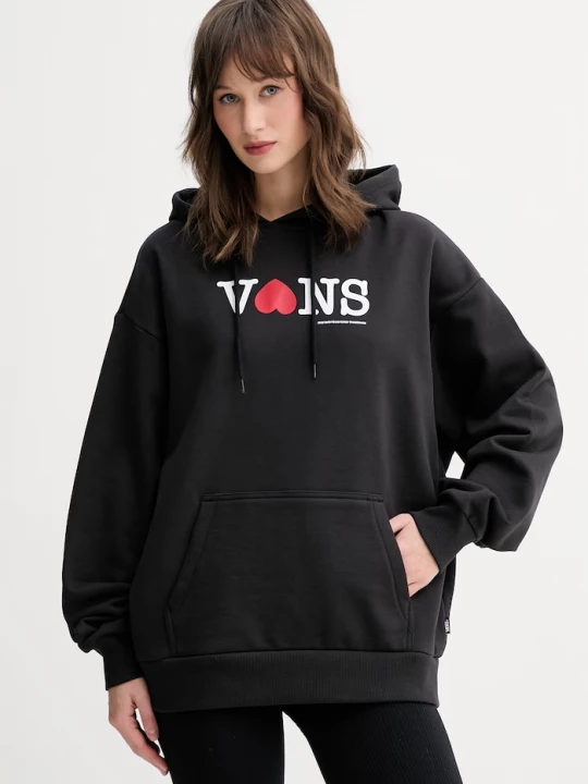 Obrázek produktu Vans mikina s kapucí dámská bavlněná černá
