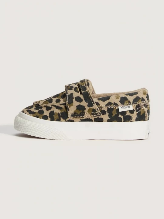Obrázek produktu Vans Mokasíny dětské semišové Loafer 53 LEOPARD hnědá