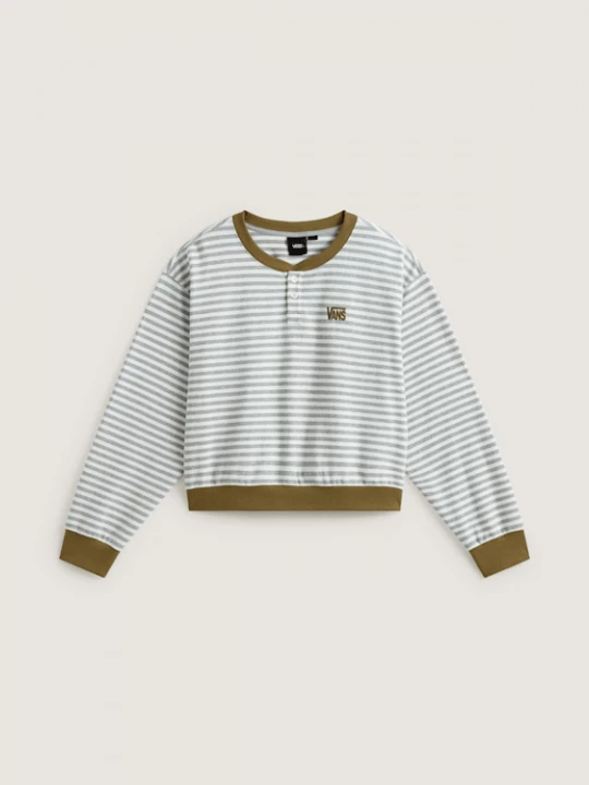 Obrázek produktu Vans - Molly Long Sleeve Henley, Woman, Grey