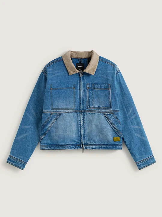 Obrázek produktu Vans - Nicola Cropped Chore Denim Jacket, Woman, Blue