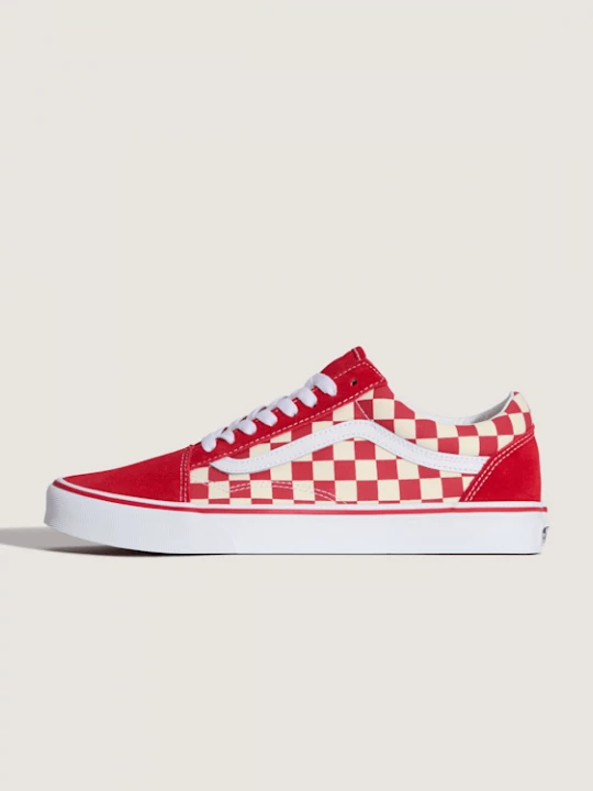 Obrázek produktu Vans - Old Skool Checkerboard Shoes, Man, Red