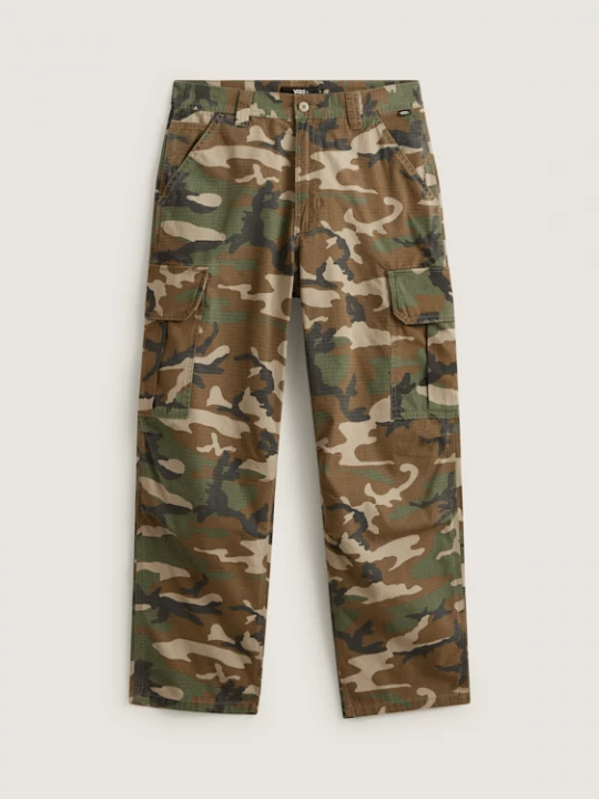 Obrázek produktu Vans - Para Baggy AOP Cargo Pant Aluminum Camo, Man, Green