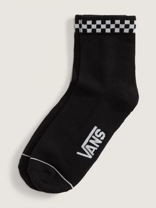 Obrázek produktu Vans - Peek-A-Check Half Crew Checkerboard Socks (1 pair), Black, Size: L (42.5-47​)