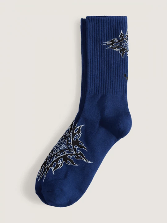 Obrázek produktu Vans - Premium Flame Crew Socks (1 Pair), Man, Blue, Size: M (38.5-42​)