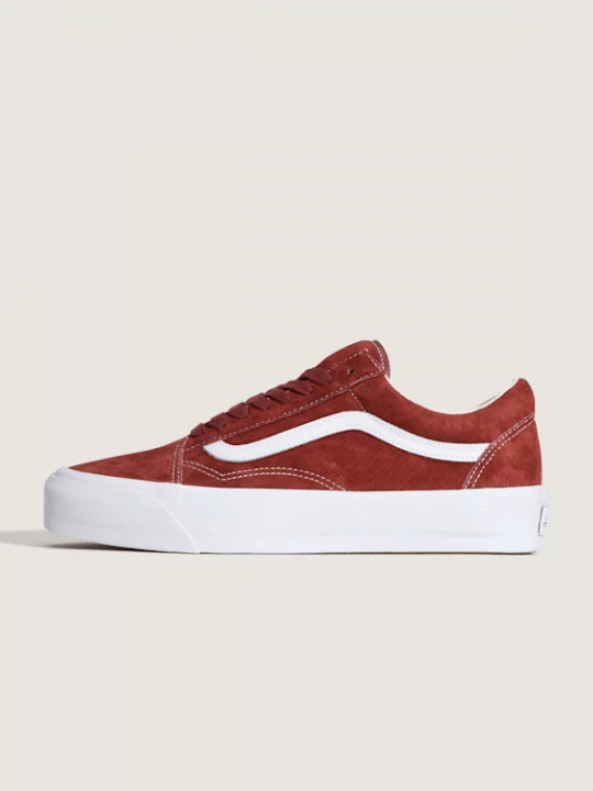 Obrázek produktu Vans - Premium Old Skool Pig Suede Shoes, Man, Burgundy