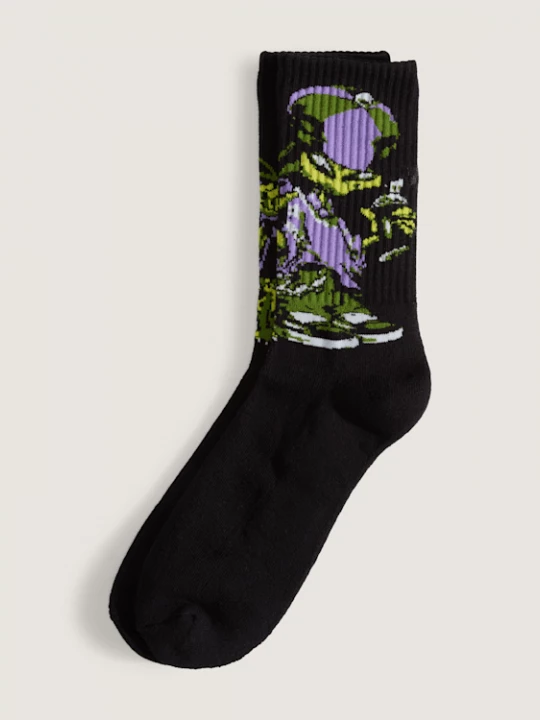 Obrázek produktu Vans - Premium Wreckpack Alien Dog Crew Socks (1 Pair), Man, Black, Size: S (34.5-38​)