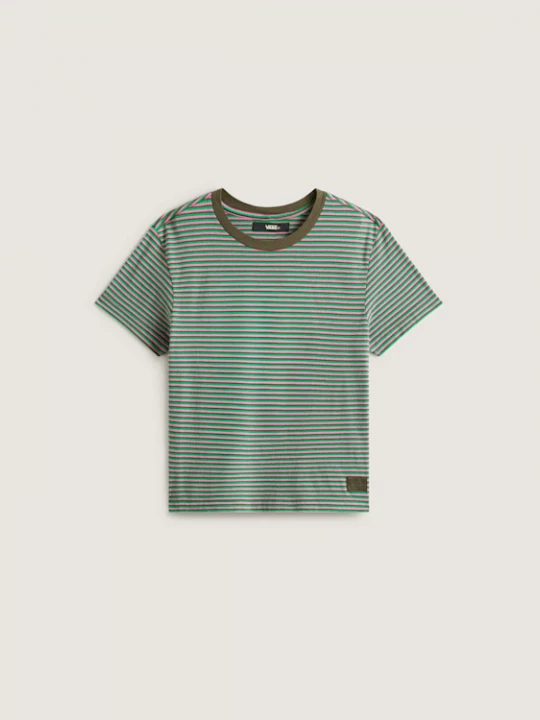 Obrázek produktu Vans - Salton Stripe T-Shirt, Woman, Green
