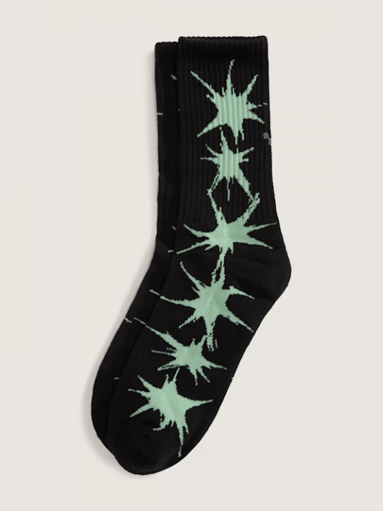 Obrázek produktu Vans - Skate Splatter Crew Socks (1 Pair), Man, Black, Size: S (34.5-38​)