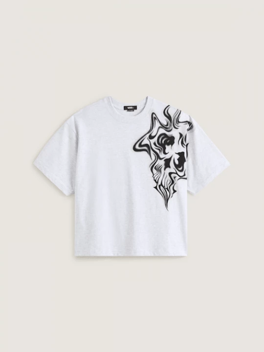 Obrázek produktu Vans - Smoke Skull Short SS Tee ASH HEATHER, Man, Grey