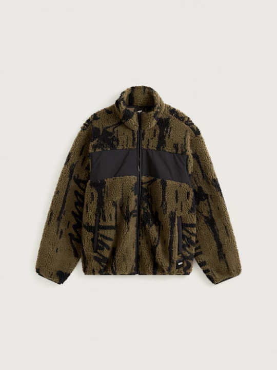 Obrázek produktu Vans - Stiller Pile Fleece Full-Zip Jacket, Man, Brown