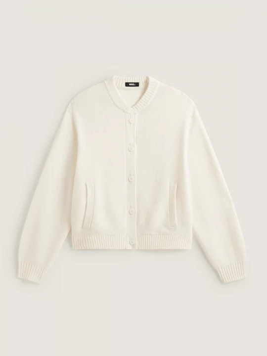 Obrázek produktu Vans - Teddy Round Neck Cardigan, Woman, White