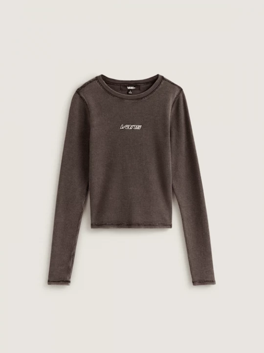 Obrázek produktu Vans - Teri Waffle Long Sleeve Shirt, Woman, Black