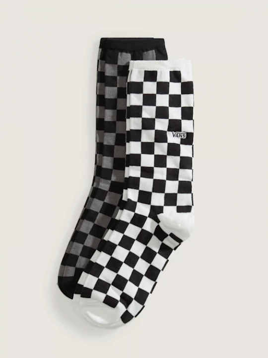 Obrázek produktu Vans - Ticker Crew Socks (2 Pairs), Man, Black, Size: M (38.5-42​)