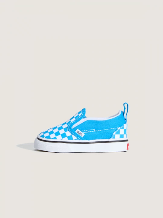 Obrázek produktu Vans - Toddler Classic Slip-On V Checkerboard Shoes (1-4 Years), Blue