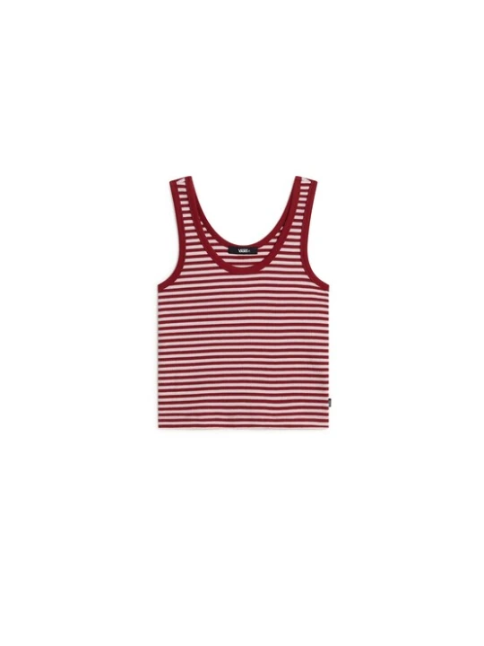 Obrázek produktu VANS Top burgundská červeň / bílá