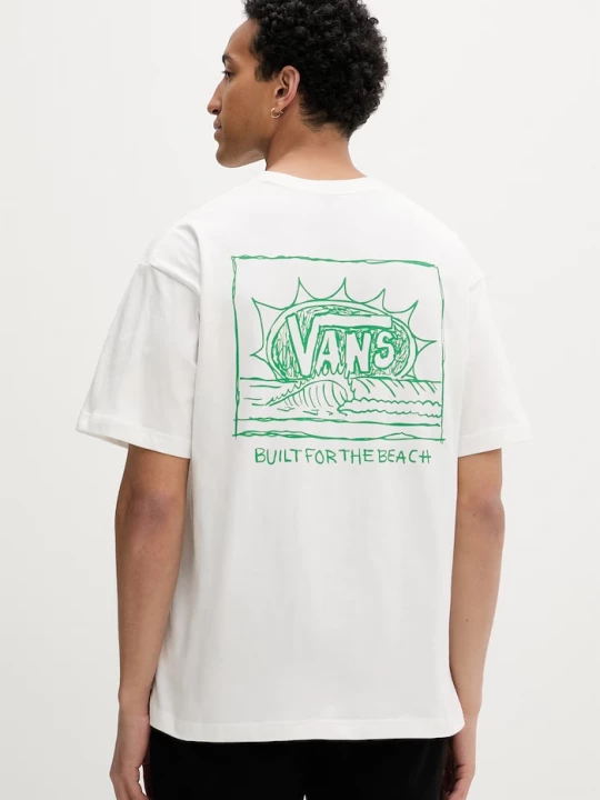 Obrázek produktu Vans tričko pánské bavlněné béžová