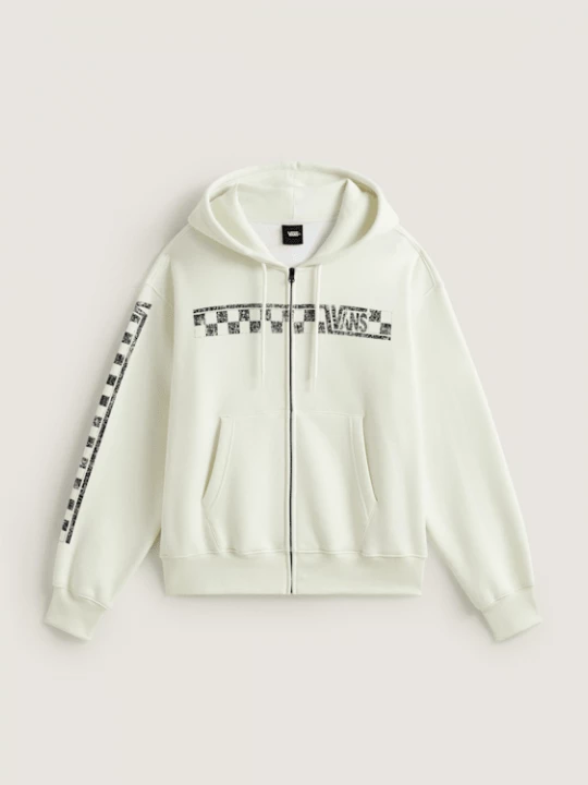 Obrázek produktu Vans - Vans Racing Full Zip Hoodie, Man, White