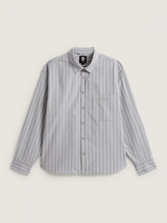 Obrázek produktu Vans - Vans X Rowan Stripe LS Woven Light Grey, Man, Grey