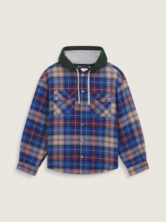 Obrázek produktu Vans - VANSZA Flannel Hoodie, Woman, Blue