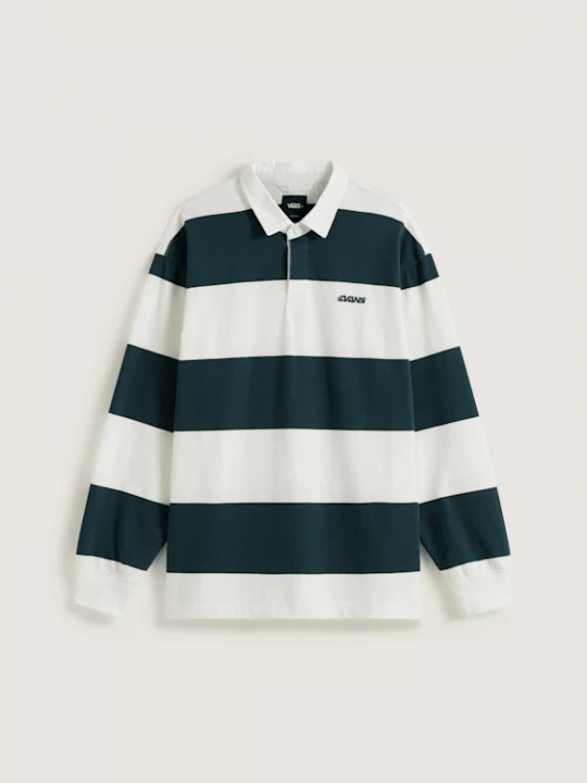 Obrázek produktu Vans - Ward Stripe Rugby Knit Polo, Man, Green