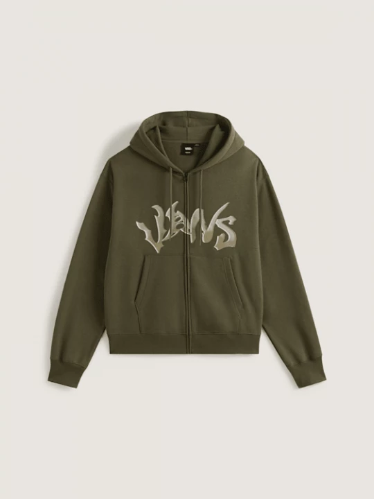 Obrázek produktu Vans - Wild Circle Full Zip Pullover Hoodie, Man, Green
