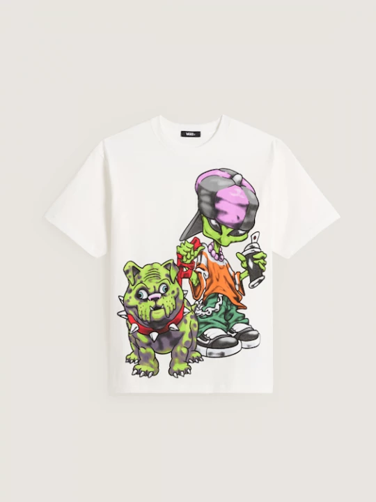 Obrázek produktu Vans - Wreckpack Alien Dog T-Shirt, Man, White