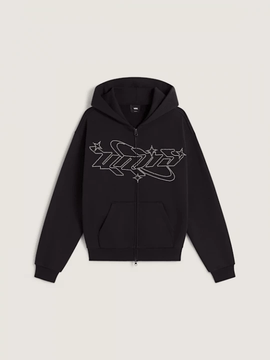 Obrázek produktu Vans - Y2K Star Zip Pullover Hoodie, Woman, Black