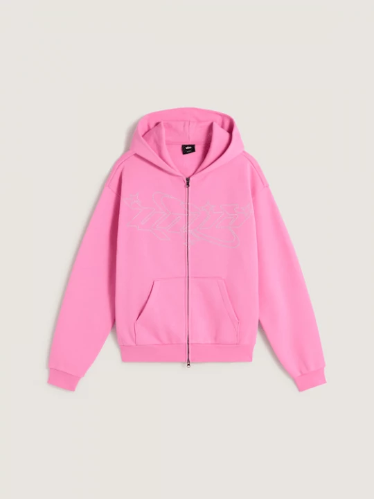 Obrázek produktu Vans - Y2K Star Zip Pullover Hoodie, Woman, Pink