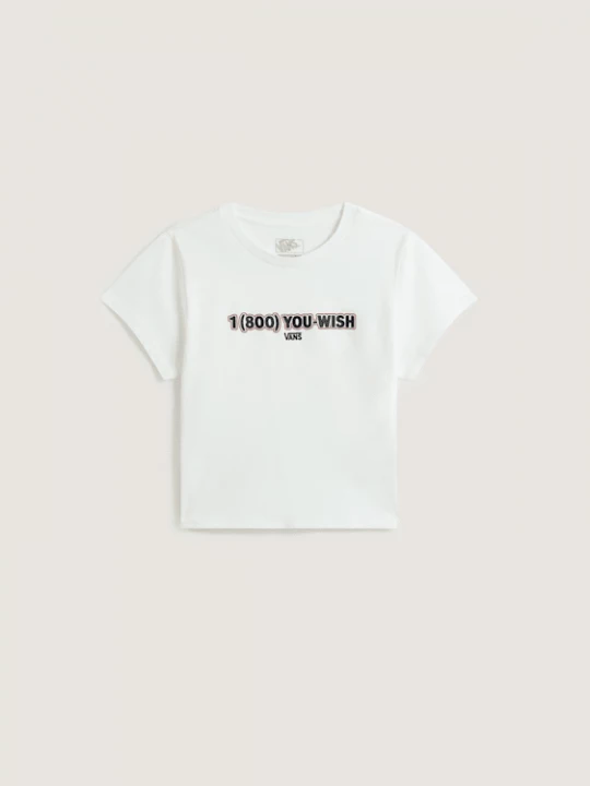 Obrázek produktu Vans - You Wish Baby Tee White, Woman, White