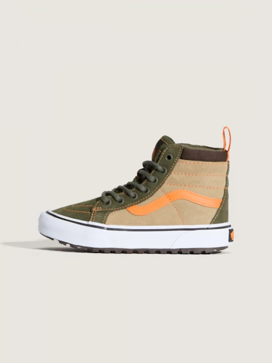 Obrázek produktu Vans - Youth Sk8-Hi Water Resistant Checkerboard Shoes (8-14), Green