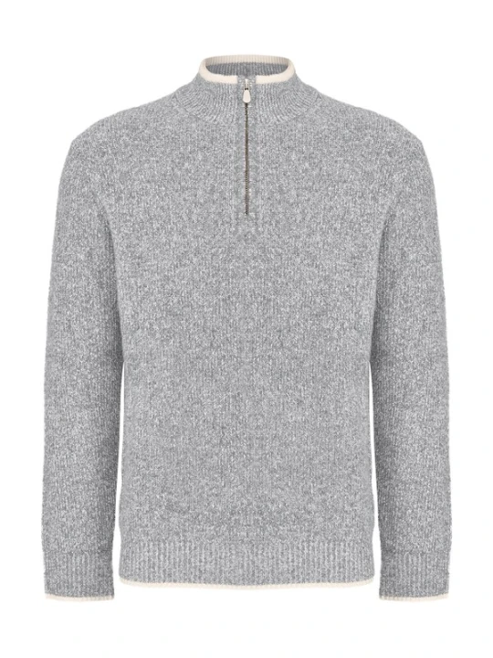 Obrázek produktu Vantory Svetr šedý melír / offwhite